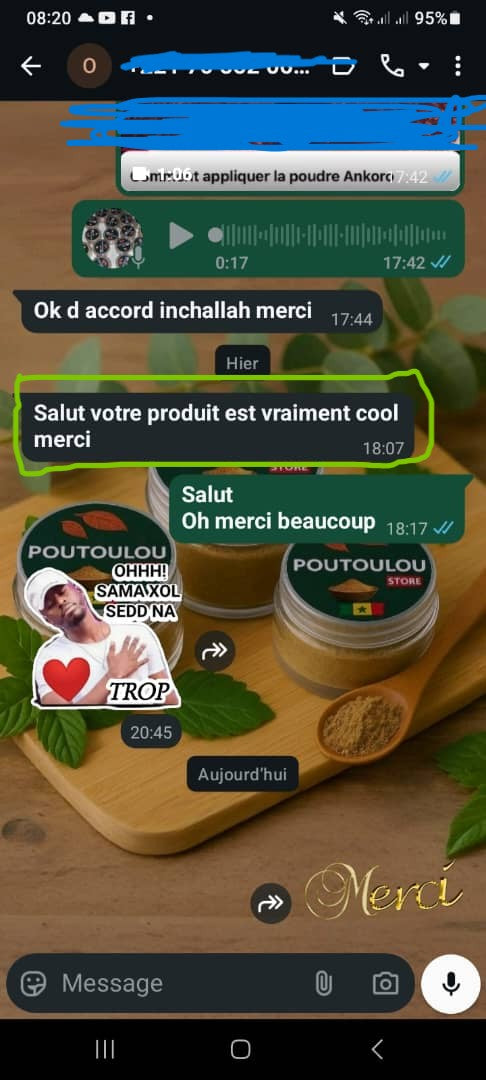 Témoignage WhatsApp