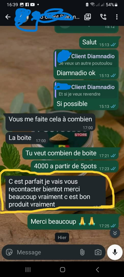 Témoignage WhatsApp