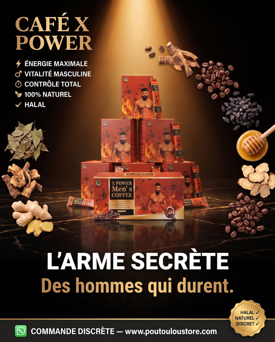 CAFÉ X POWER — café aphrodisiaque naturel