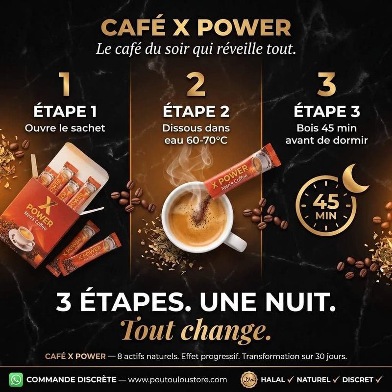 Le sachet se prépare comme un café ordinaire.