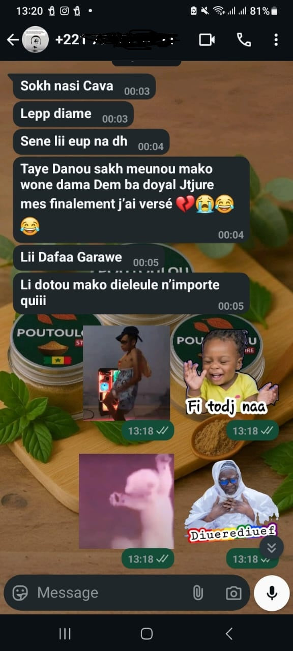 Témoignage WhatsApp