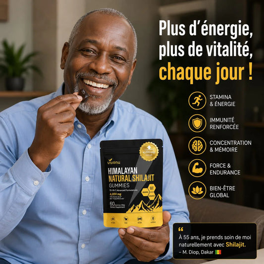 Shilajit Gummies — Plus d'énergie. Plus de vitalité. Chaque jour.